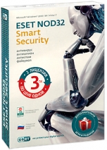 Антивирус Eset NOD32 Smart Security 4.2 (на 3 ПК) + игра. Лицензия на 1 год